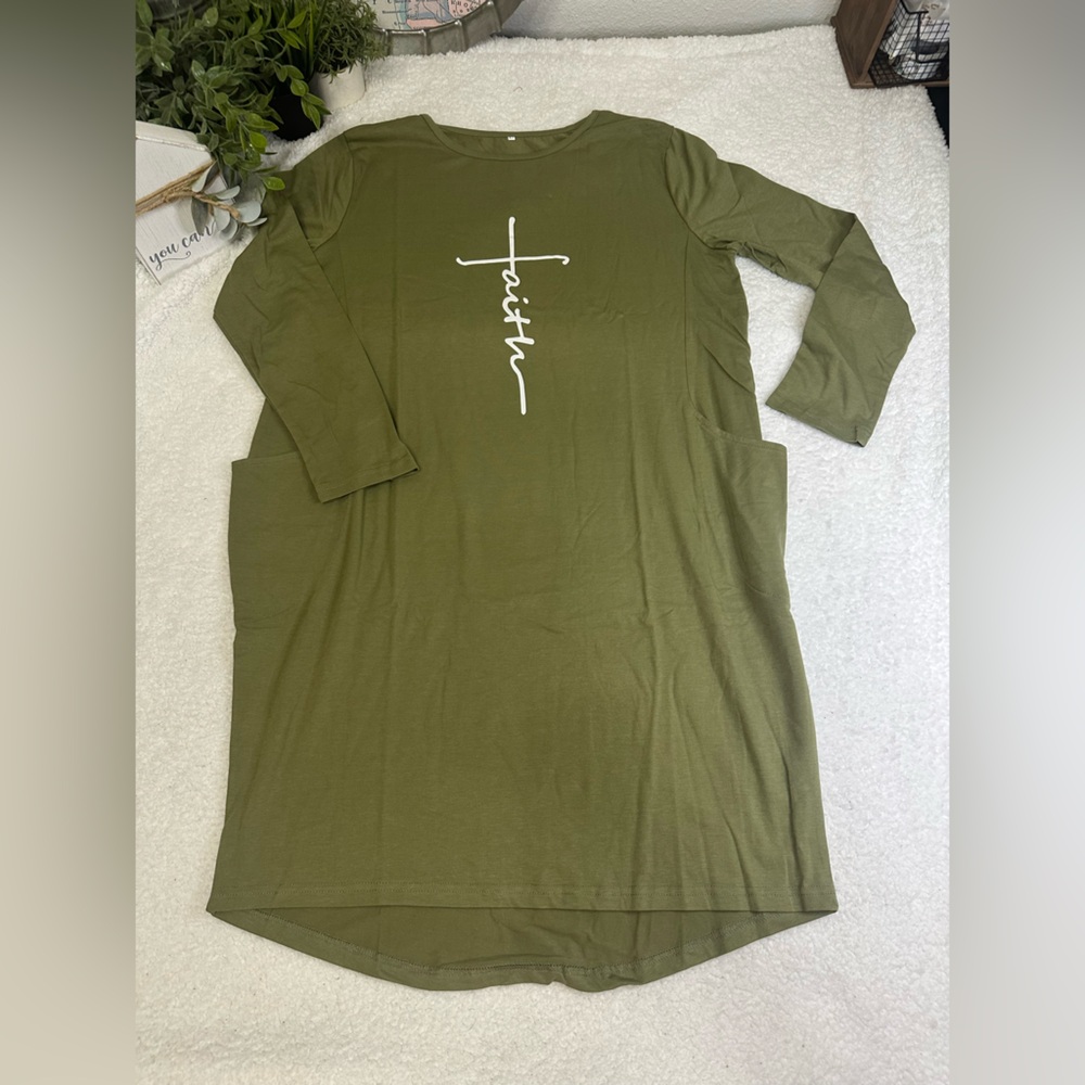 Tunic top or dress Size Large